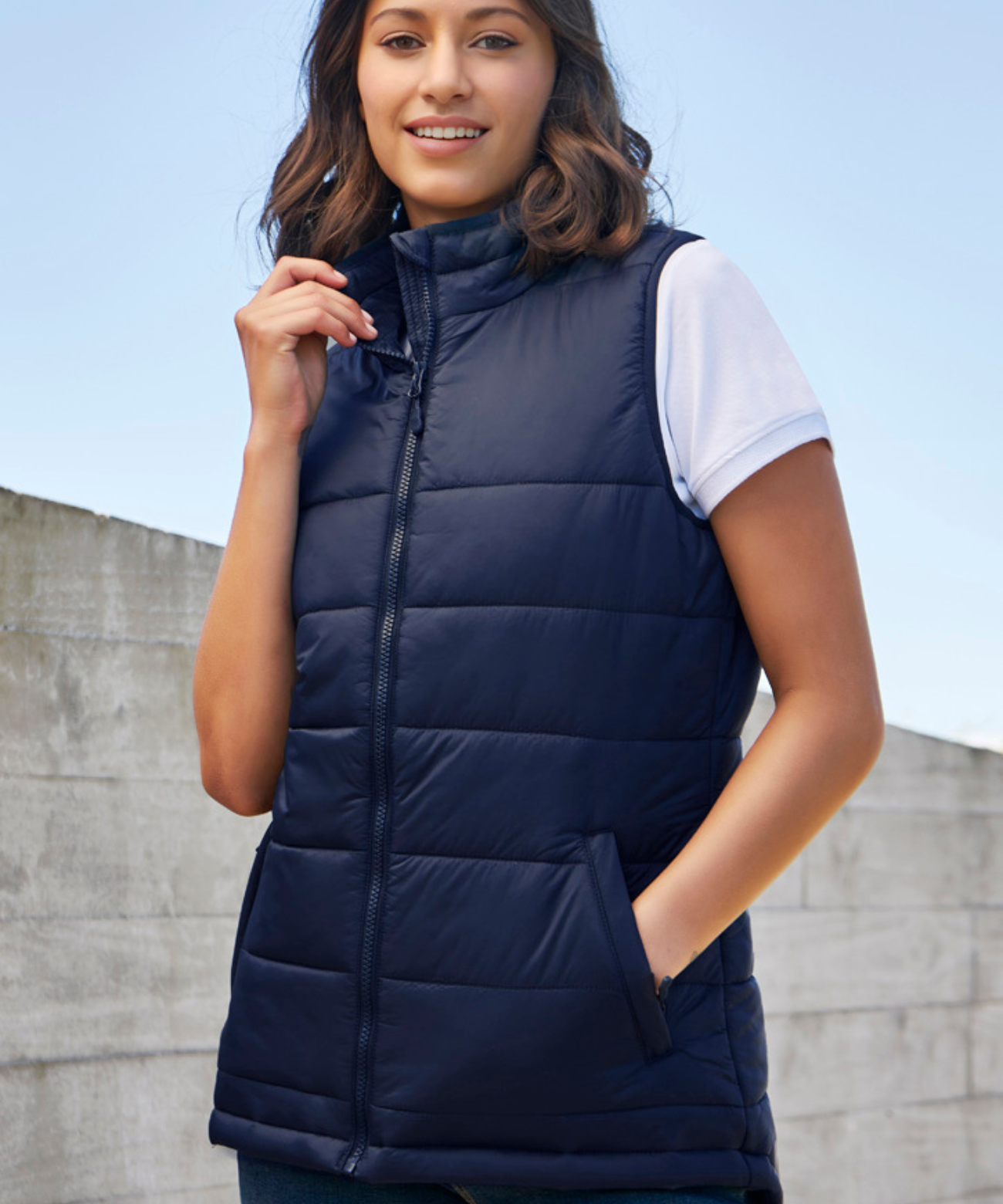 Ladies Alpine puffer vest