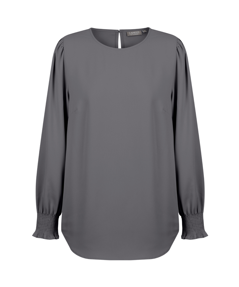 FREYA SHIRRED CUFF SOFT TOP