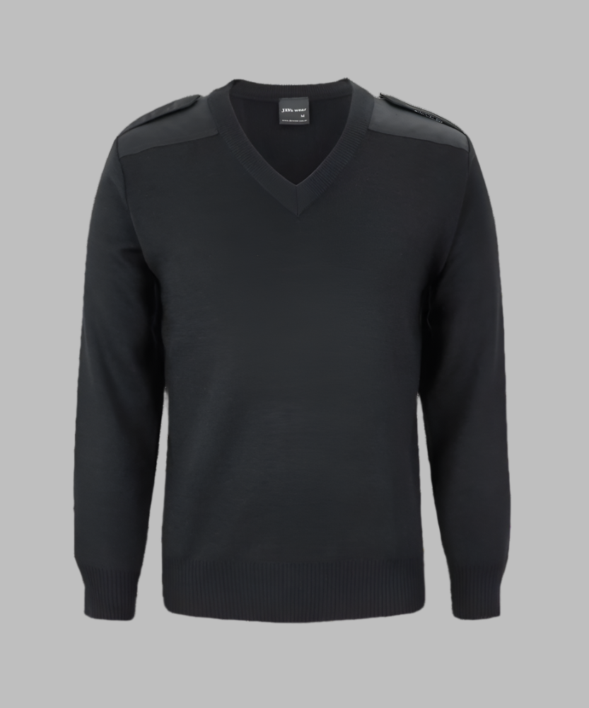 JB's KNITTED EPAULETTE JUMPER