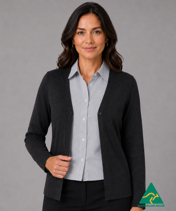 Women's Australian Made single button cardigan