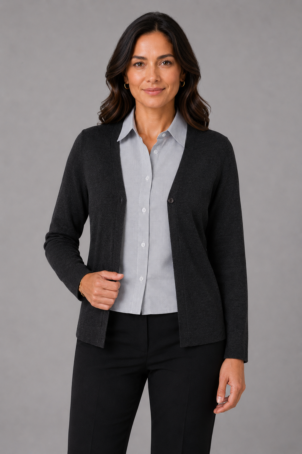 Women's Australian Made single button cardigan