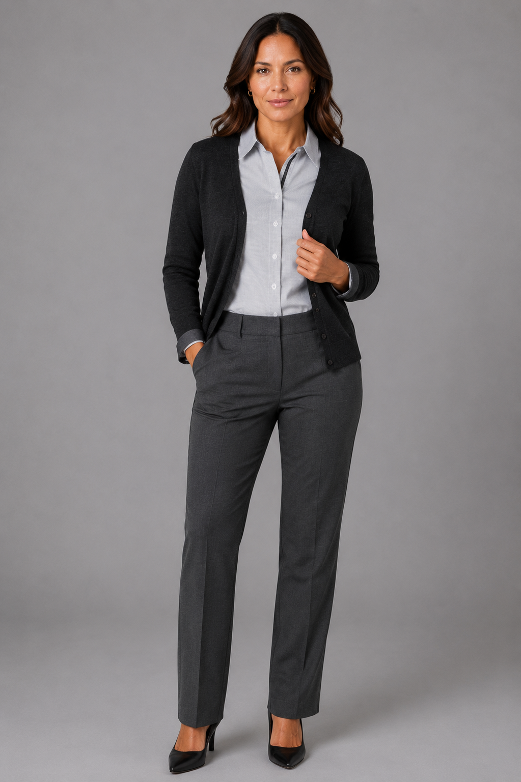 Women's Australian Made single button cardigan