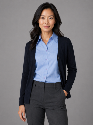 Women's Australian Made single button cardigan