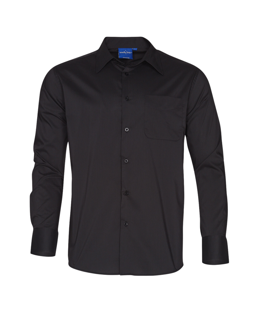 Mens L/S Teflon business shirt