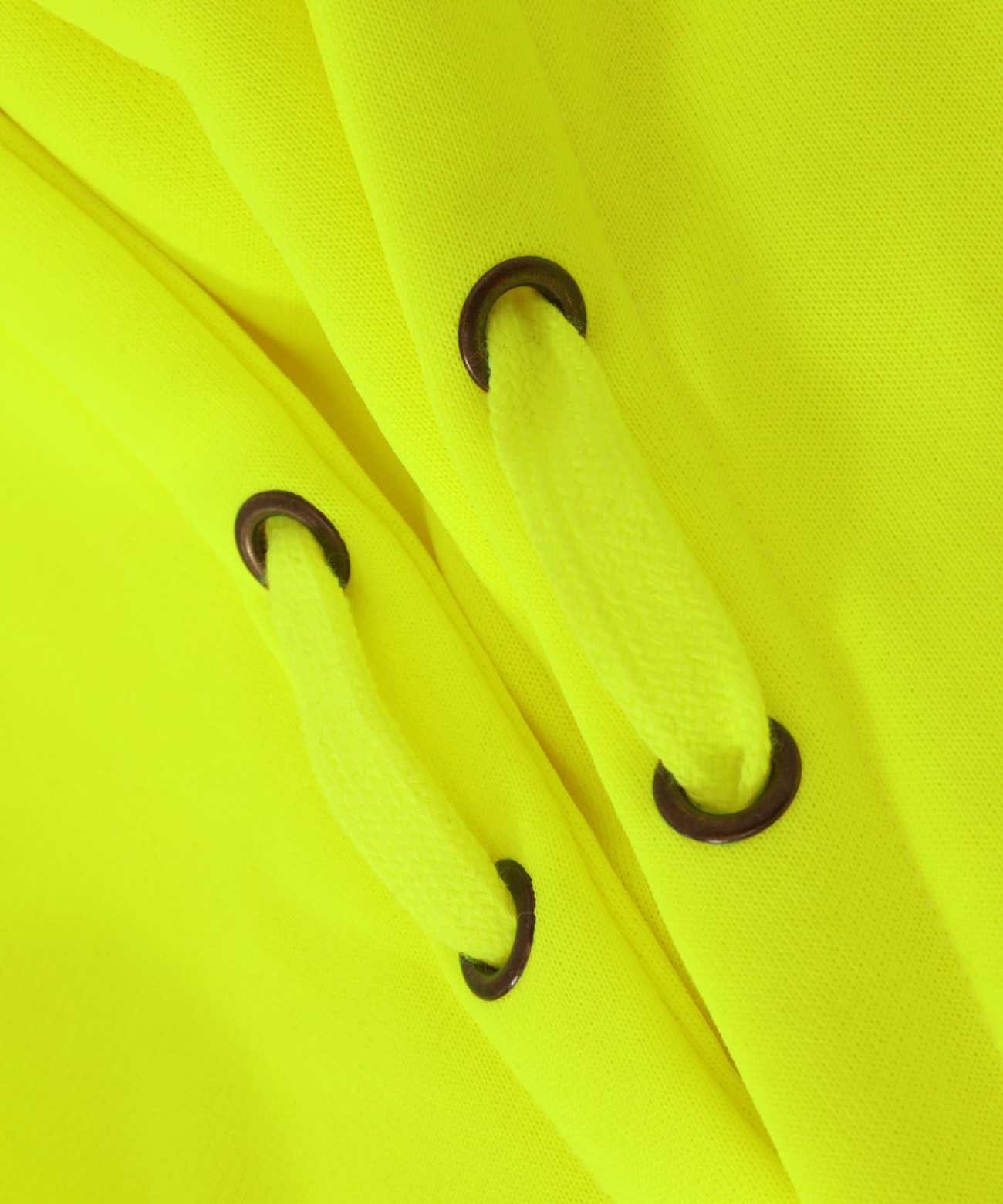 Hi Vis Two Tone Water Resistant Fleece Hoodie