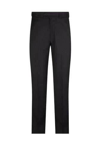 1022-MF-BLK Men's flat front pant