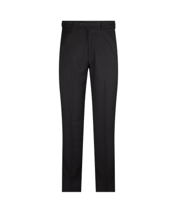 1022-MF-BLK Men's flat front pant