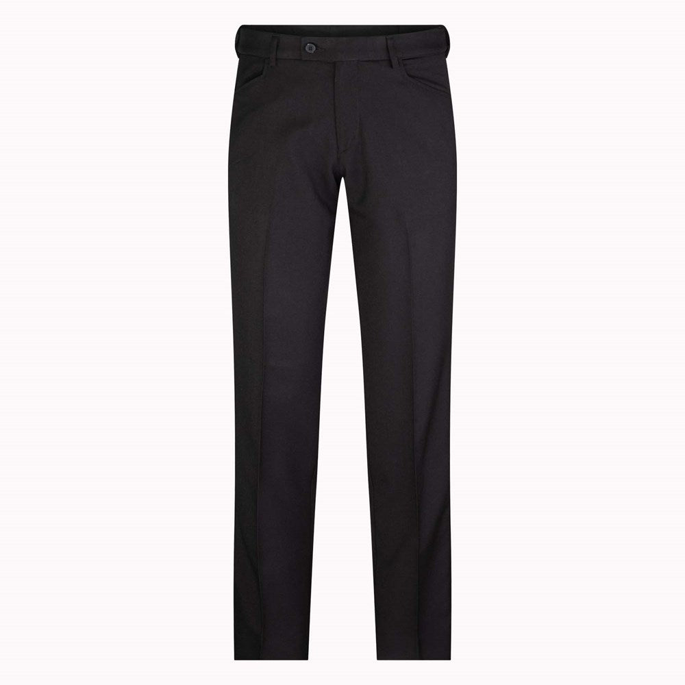 1027-ME-BLK Men's slim cut pants