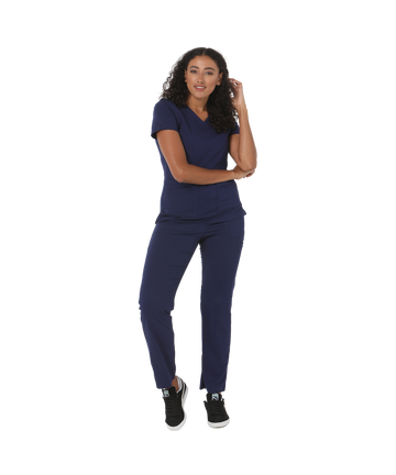 McKenna Ladies Scrub Pants - 59306-PRS-NVY