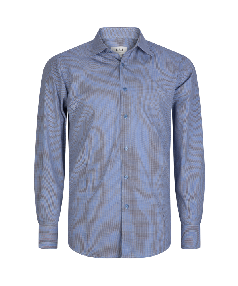 2010L-LO-BLU L/S standard cut shirt