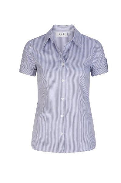 299S-BK-WIS S/S semi fitted cuff shirt