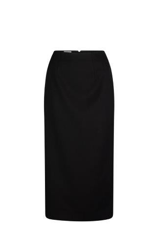 329-MF-BLK Ankle length skirt