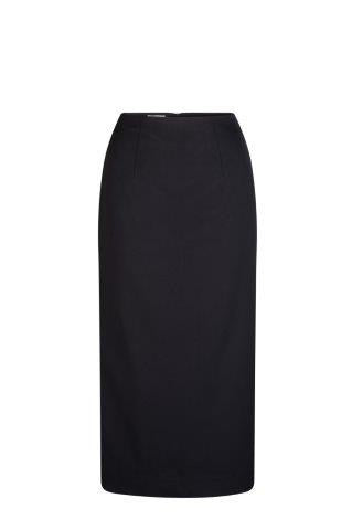 329-MF-NVY Ankle length skirt