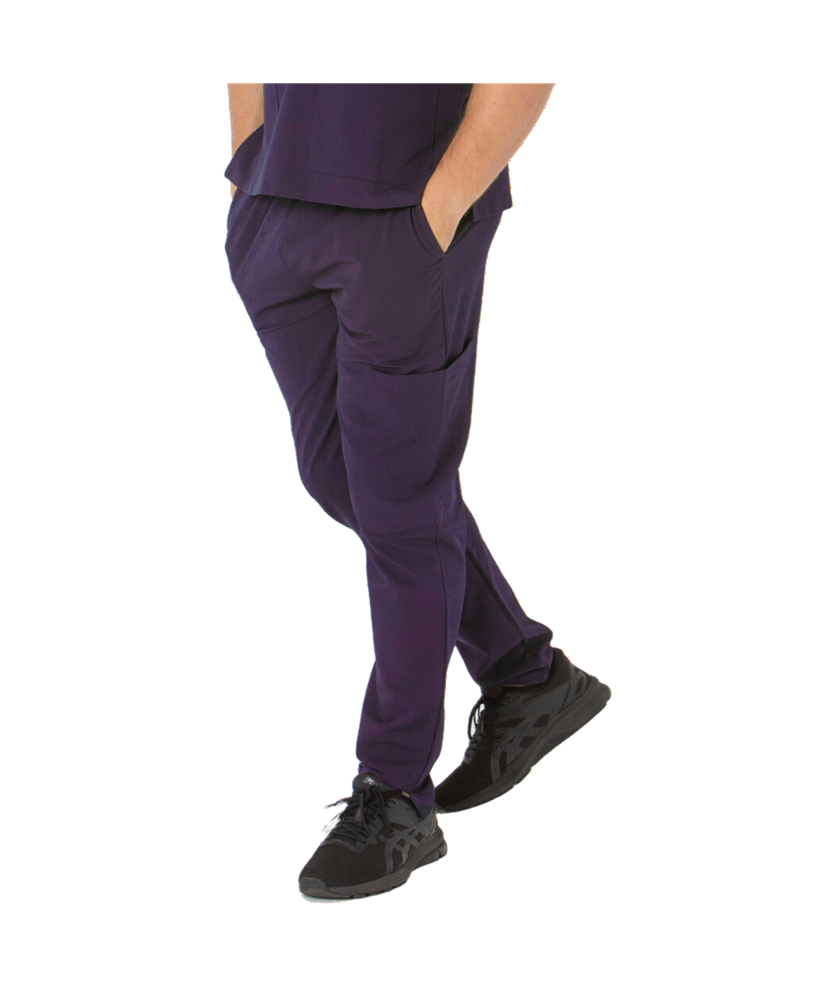 Unisex stretch clinical scrub pant - 505-PRS-PUR