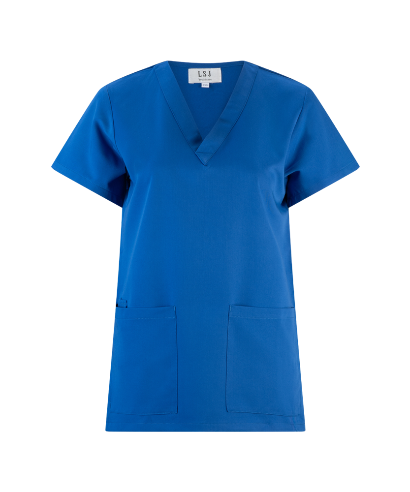 Unisex clinical stretch scrub top - 553-PS-OCE