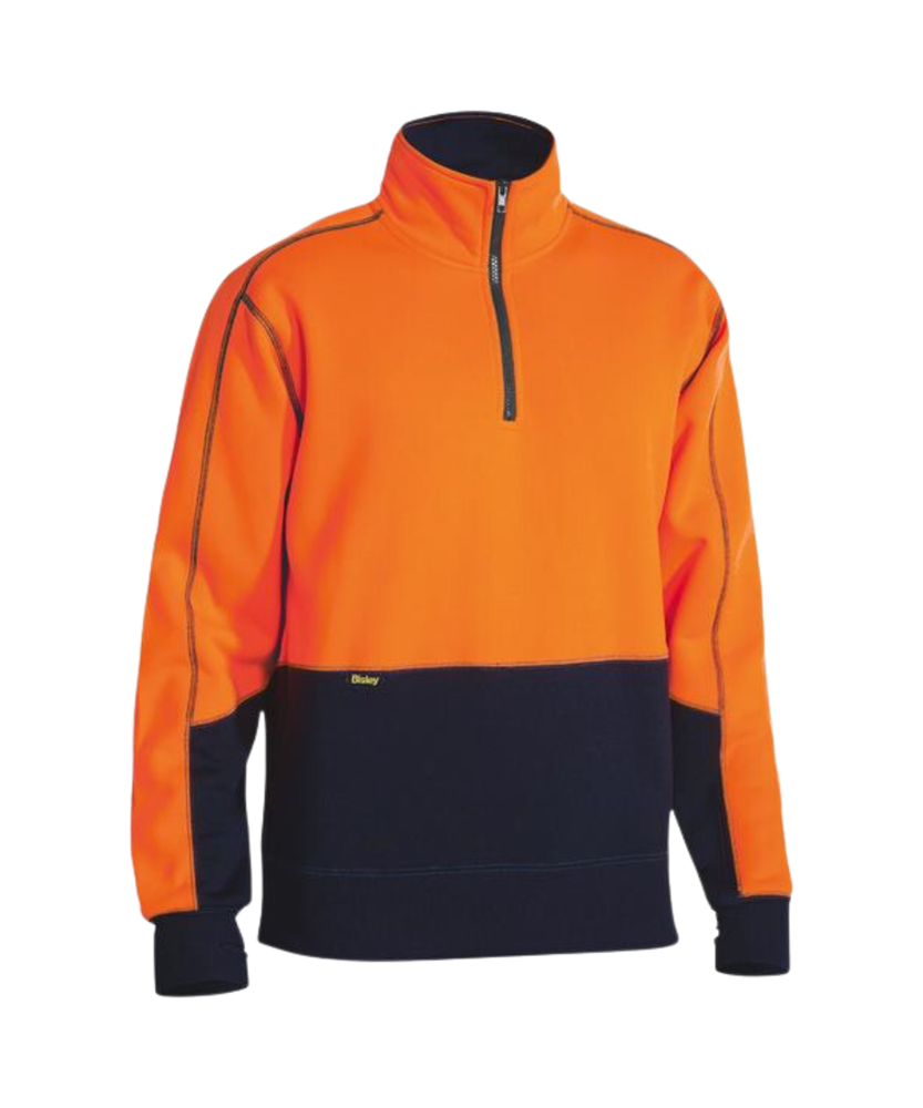 Men's HI Vis Fleece 1/ zip pullover