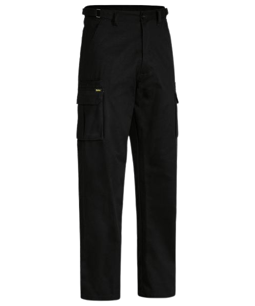 Men's Pant Drill Cargo Black