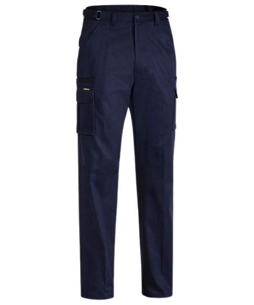 MEN'S  PANT DRILL CARGO NAVY