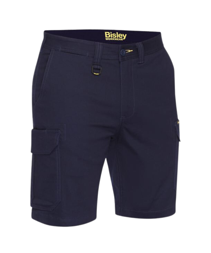Stretch Cotton Drill Cargo Short