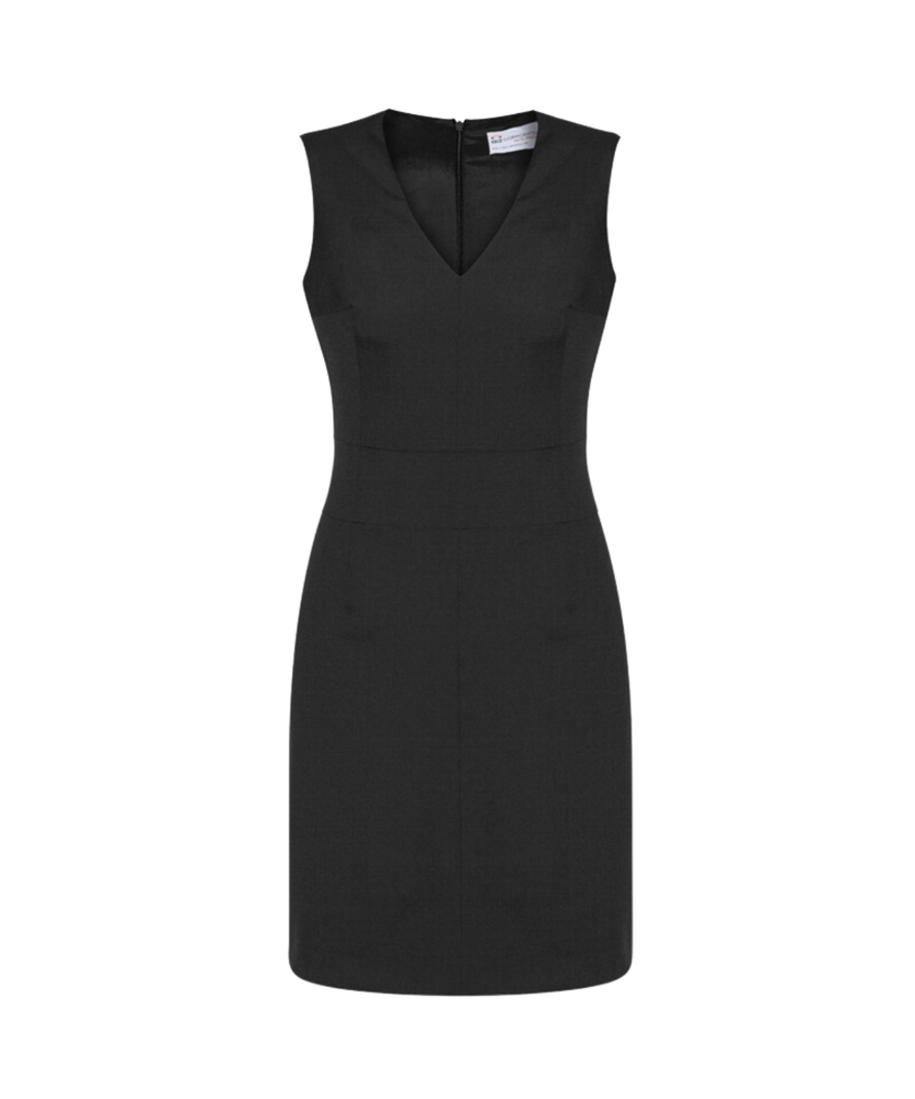 Womens Cool Stretch Sleeveless V-Neck Dress