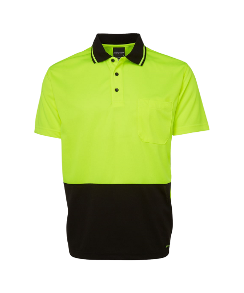 JB's HI VIS NON CUFF TRAD POLO