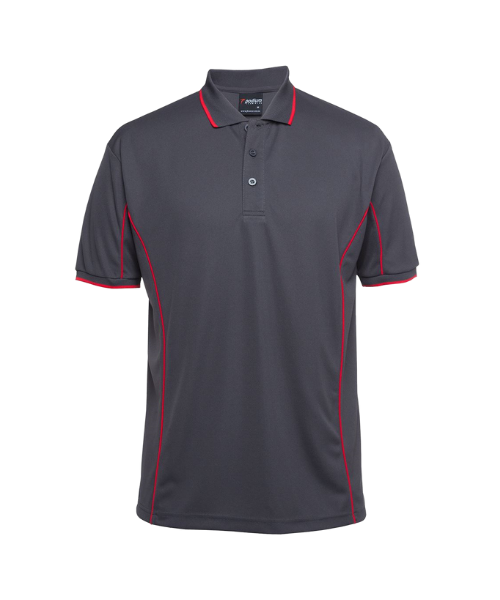 PODIUM S/S PIPING POLO