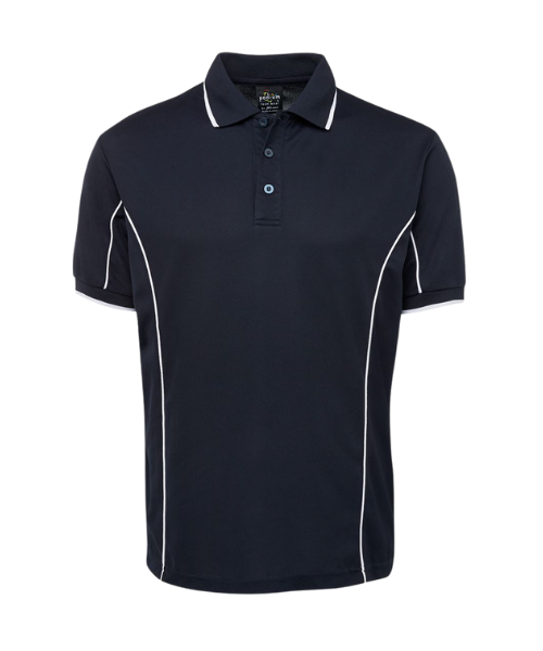 PODIUM S/S PIPING POLO