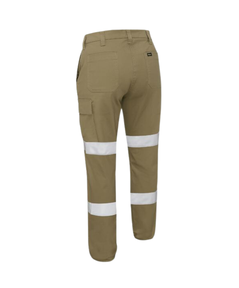 Woman's Taped Stretch Cotton Drill Cargo Pants