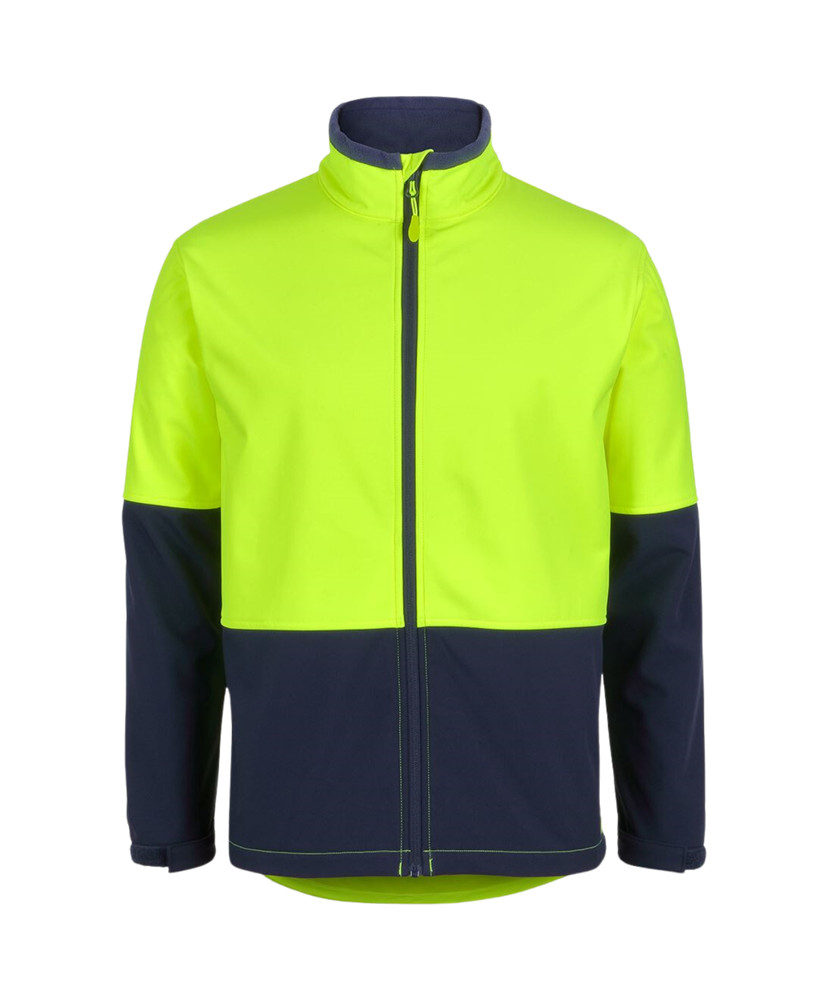 HI VIS WATER RESIST SOFTSHELL JACKET - CD Uniforms