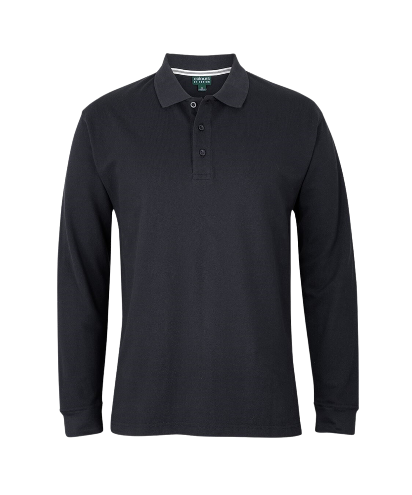 JB's C of C L/S Pique Polo